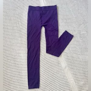 Women’s Soft Flexible Purple Legging/Pants. Size: S/M